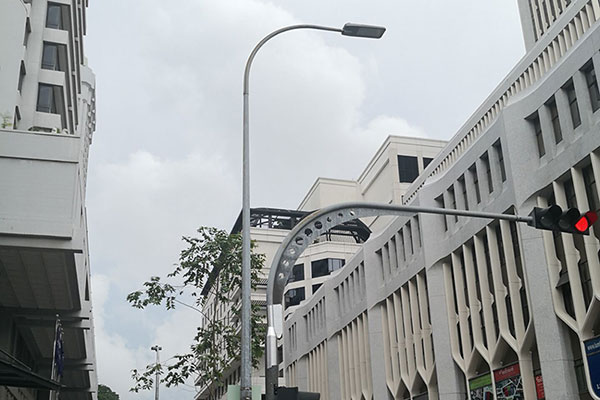 High Power 200W LED street lights, Singapore Highway Avenue Hochleistungs-LED-Straßenlaternen mit 200 W, Singapore Highway Avenue