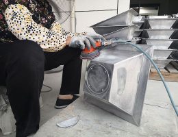 Scheinwerfergehäuse aus Aluminium