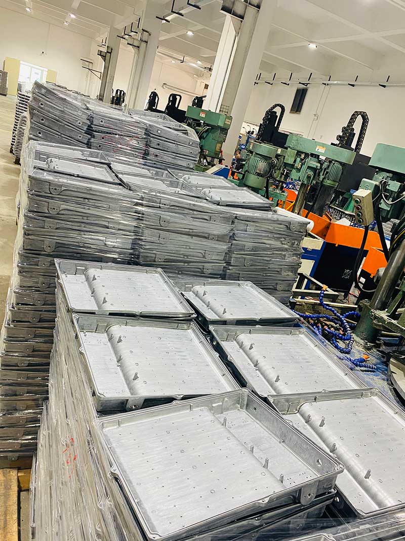 Strahlergehäuse aus Druckguss